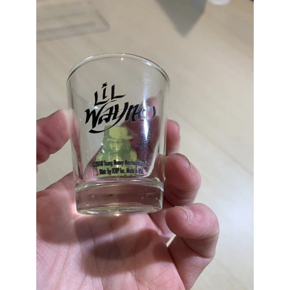 Lil Wayne Young Money Merchandising 2010 Shot Glass